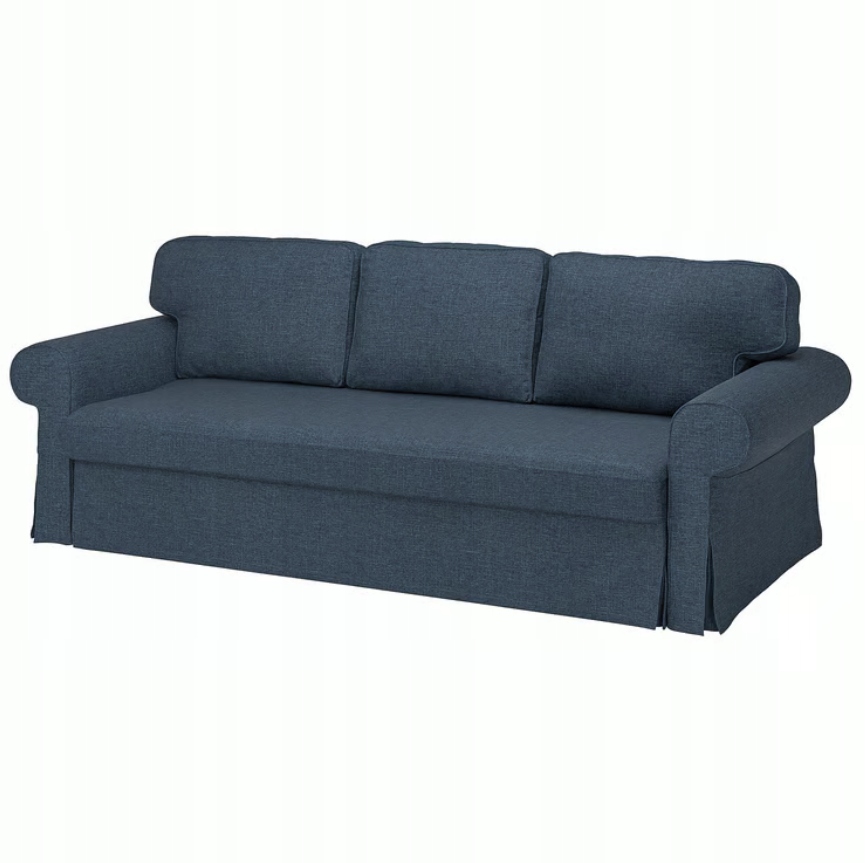 Ikea Vretstorp Pokrytie 3-miestnej rozkladacej pohovky, Kilanda modrá