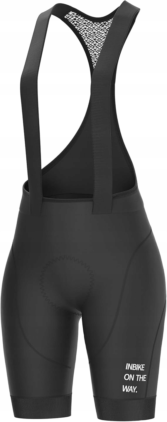 Damskie Spodenki rowerowe z szelkami bibsy M