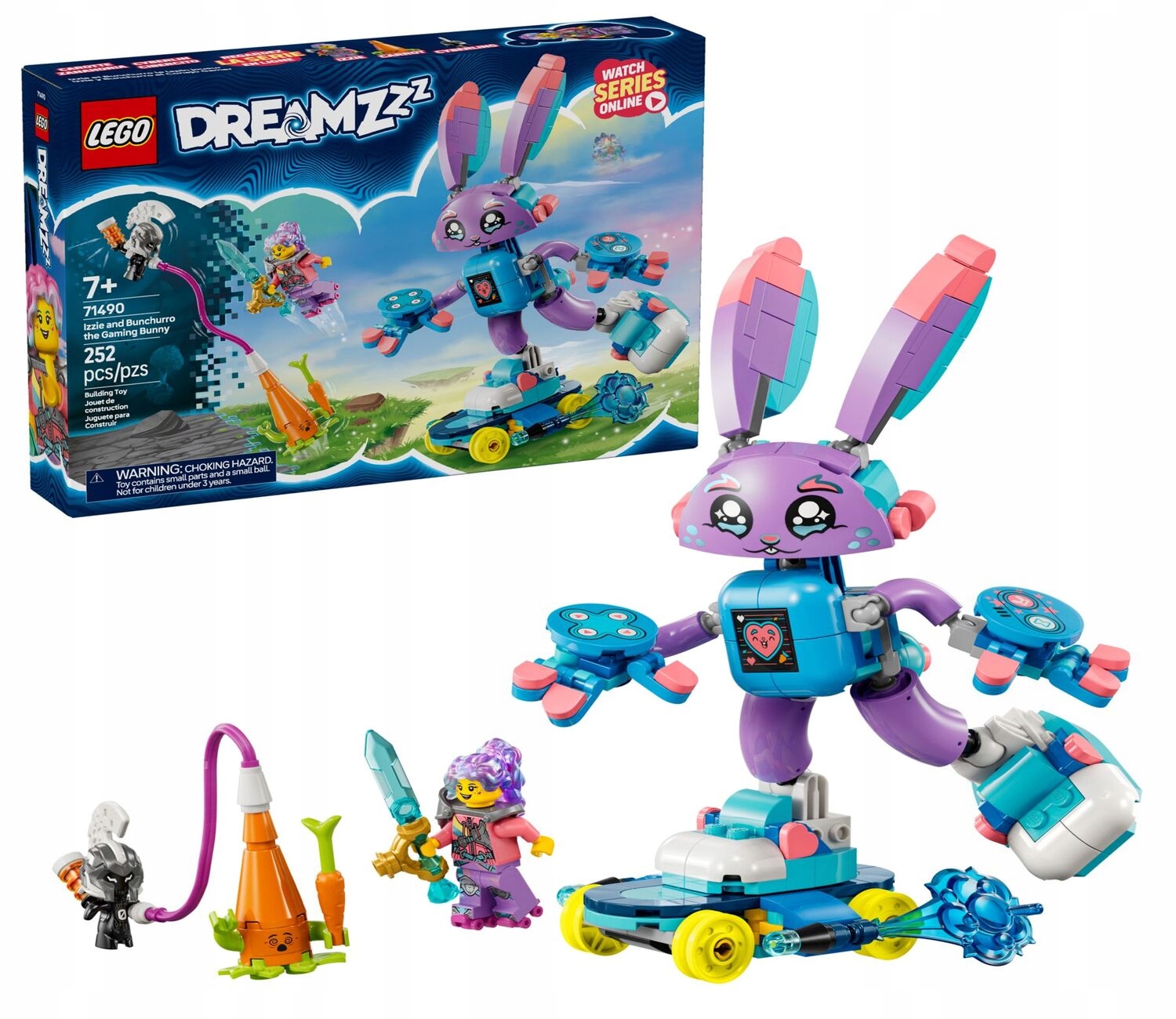 Lego 71490 DREAMZzz Izzie a gamerski Bunchu