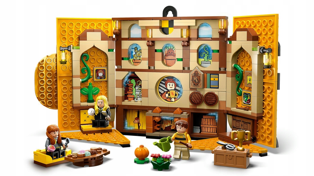 LEGO 76412 HARRY POTTER FLAGA HUFFLEPUFFU Bohater Harry Potter