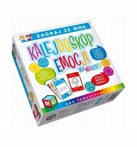 Gra planszowa Kalejdoskop emocji dla młodzieży Multigra