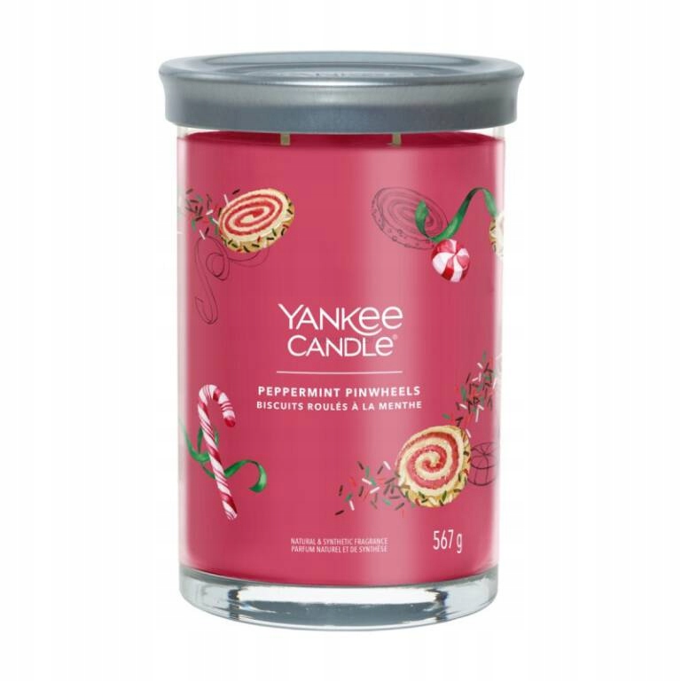 

Peppermint Pinwheels Yankee Candle tumbler