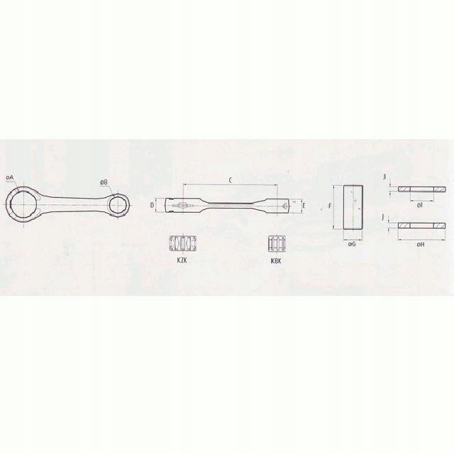 M-L12657 - ШАТУН ГОНКИ HONDA VISION