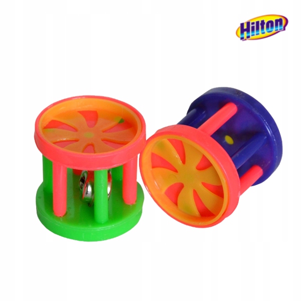 

Hilton Kolorowe Walce Z Dzwonkiem Kota 5cm 2szt