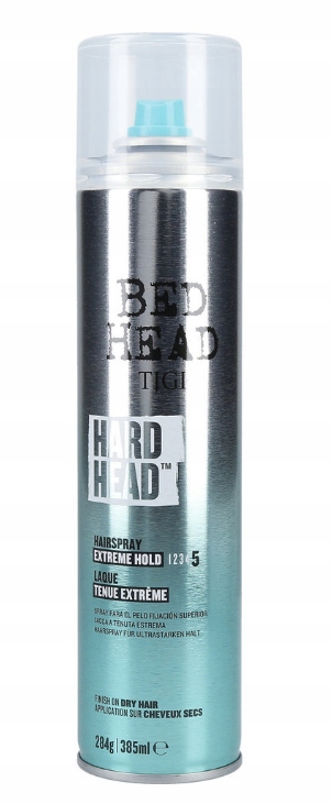 

Tigi Bed Hard Head Hairspray Mocny Lakier 385 ml