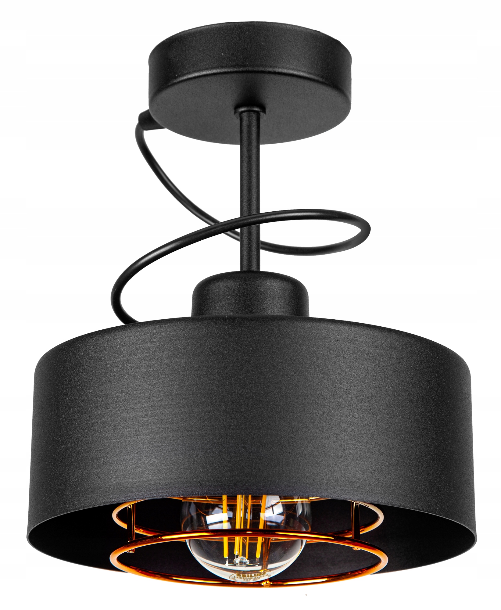 

Lampa Sufitowa Plafon Żyrandol Loft Edison Led
