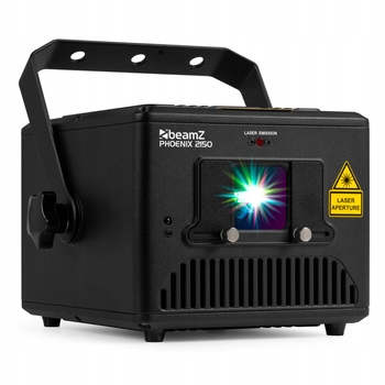 Laser animacyjny Rgb 2W Phoenix 2150 Full Colour DMX Ilda