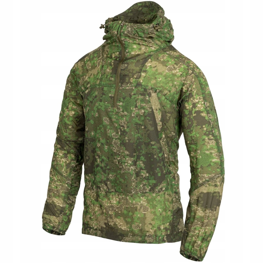 Větrovková bunda maskáčový Helikon-Tex Windrunner Windshirt PenCott WildWood M
