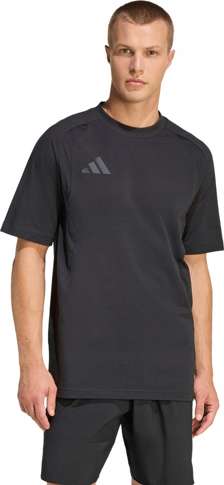 Koszulka Męska Adidas Tiro 26 Travel Tee Czarna JM5543 r XL