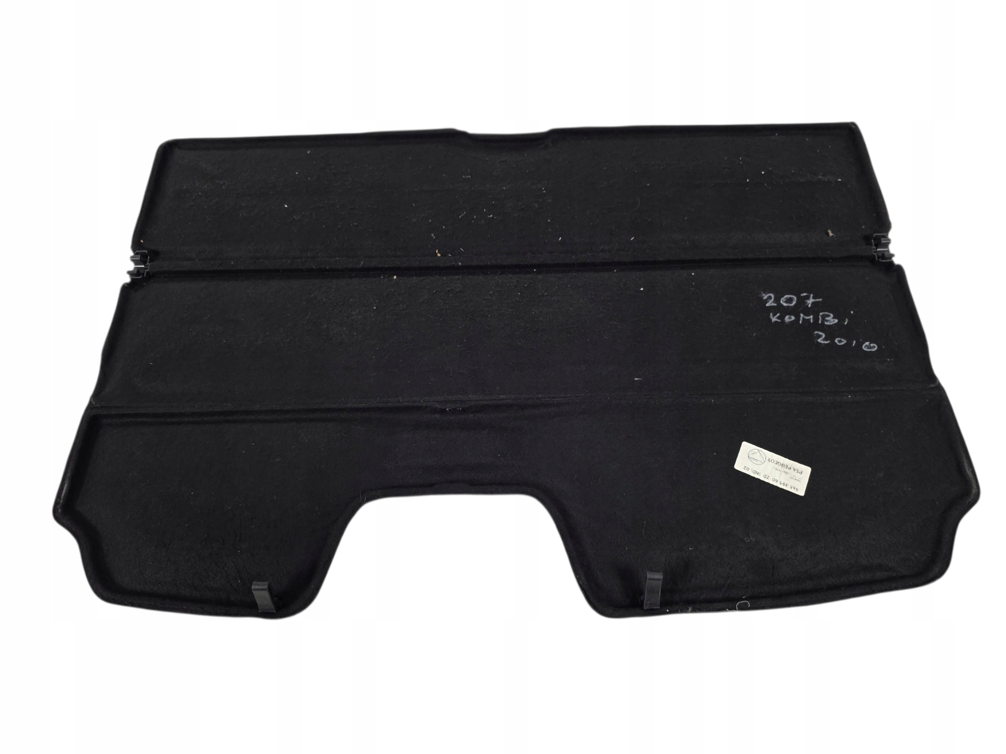 PEUGEOT 207 KOMBI (1) plato boot rear