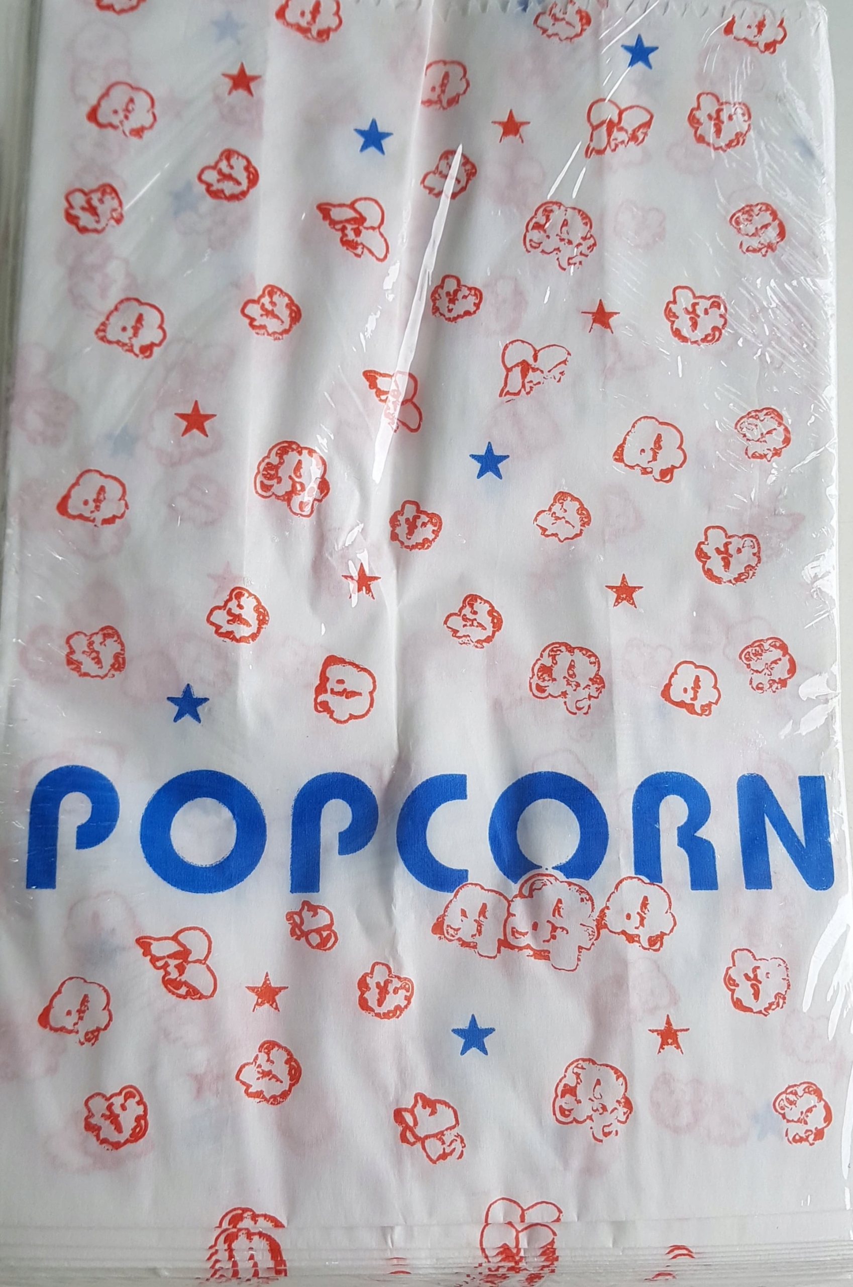 

Torebka opakowanie na popcorn duże 200 szt