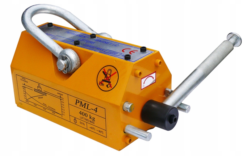 PODNOŚNIK UCHWYT MAGNETYCZNY CHWYTAK BLACH 400kg PML-4 EAN (GTIN) 5903814100902