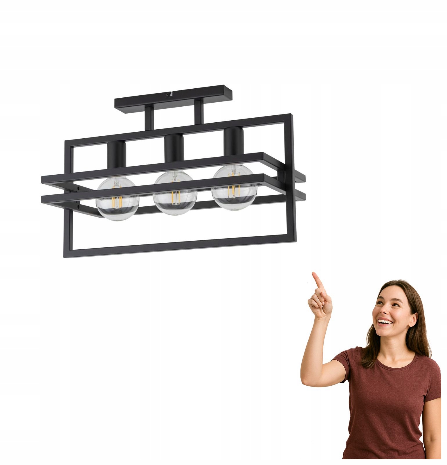 Stropná lampa Merci 3 32406 Sigma Lighting