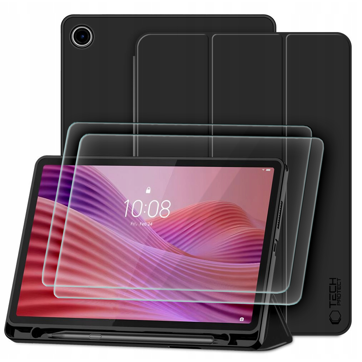 Etui Case Cover Do Lenovo Tab 10.1 TB311FU 2025 ZAEH0040PL 2-PAK Szkło