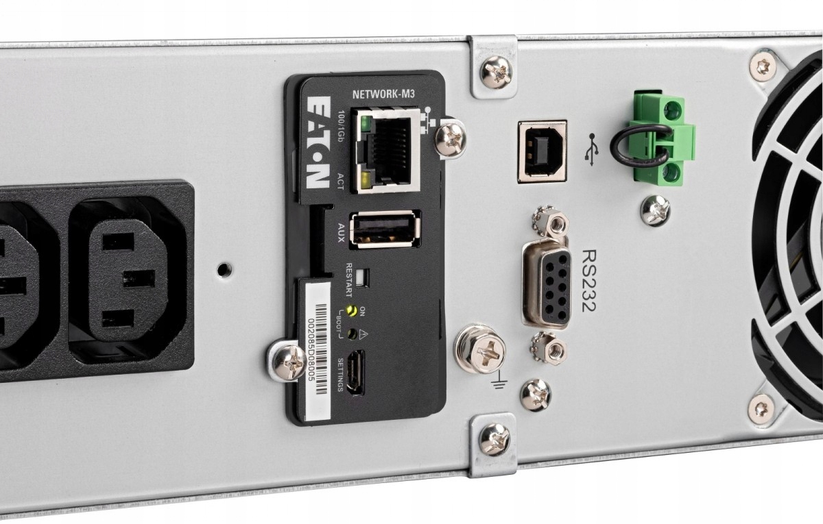 EATON 9SX 2000i Rack2U LCD/USB/RS232 Głębokość 608 mm