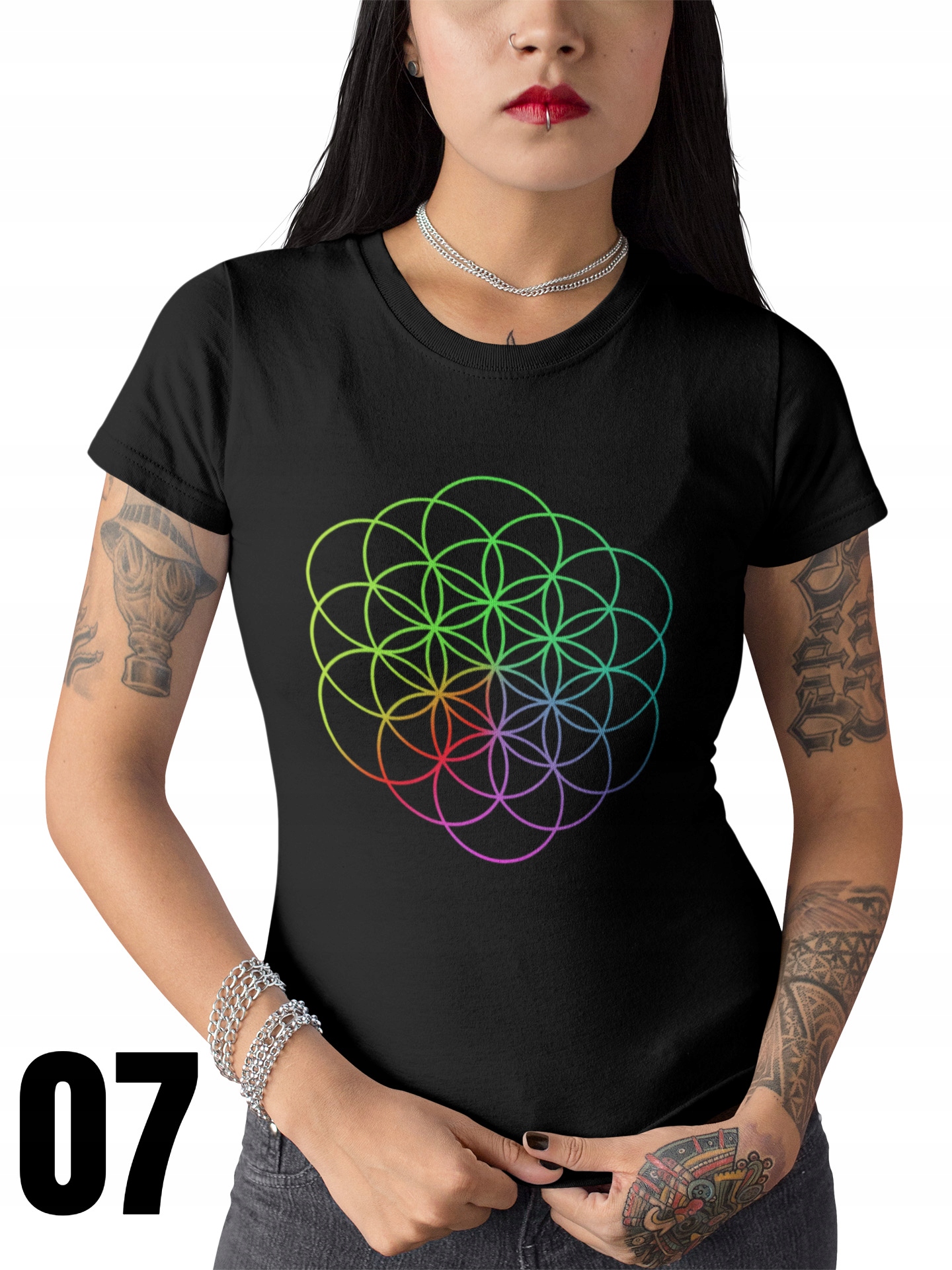 COLDPLAY WORLD TOUR 2022 Koszulka Damska T-Shirt L Rozmiar L