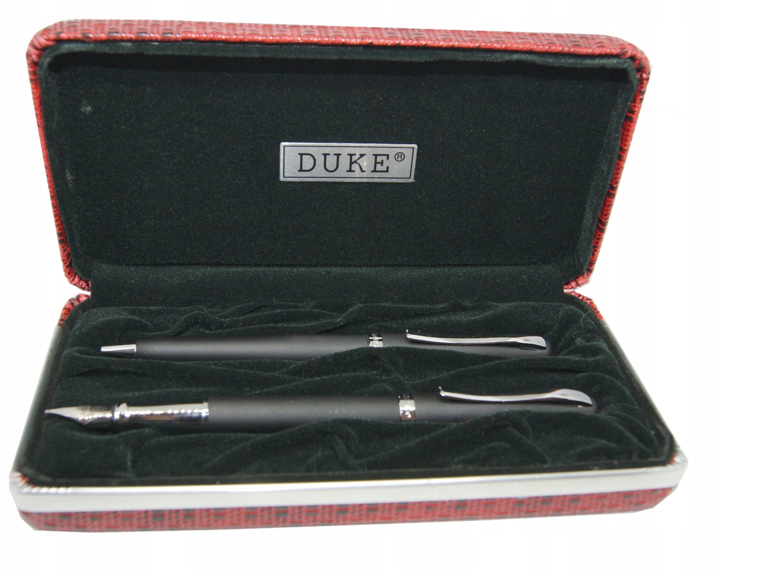 Duke 209 Pióro wieczne Długopis Black Mat Silver