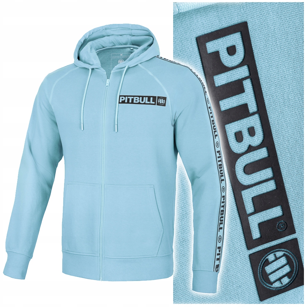 

Bluza z kapturem rozpinana męska PitBull r.XL