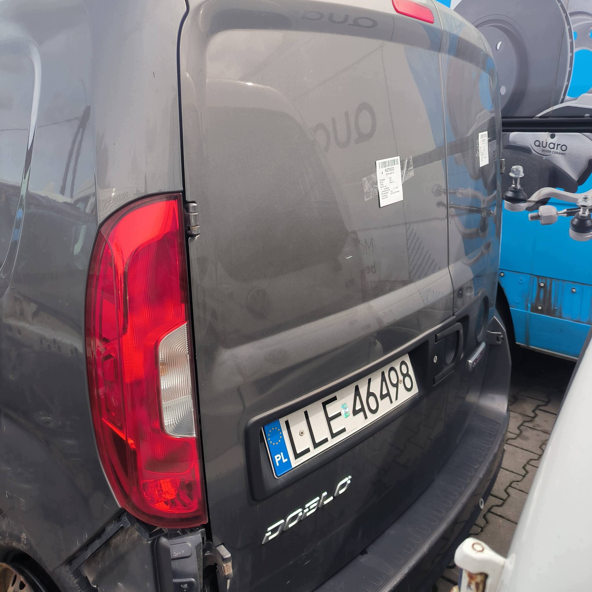 Tür links heck COLORE ESTERNO FIAT DOBLO II