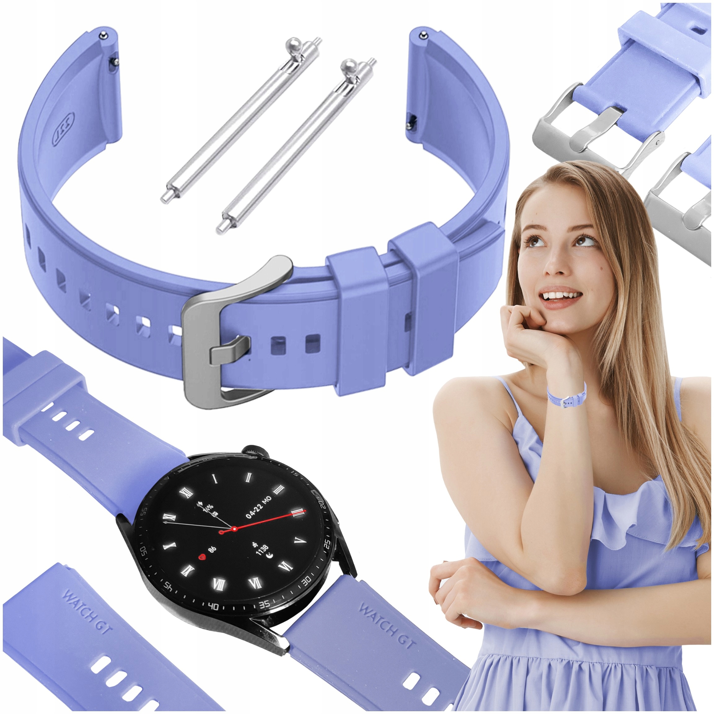 Pasek do smartwatcha OnePlus Watch 3 zegarka syntetyczna