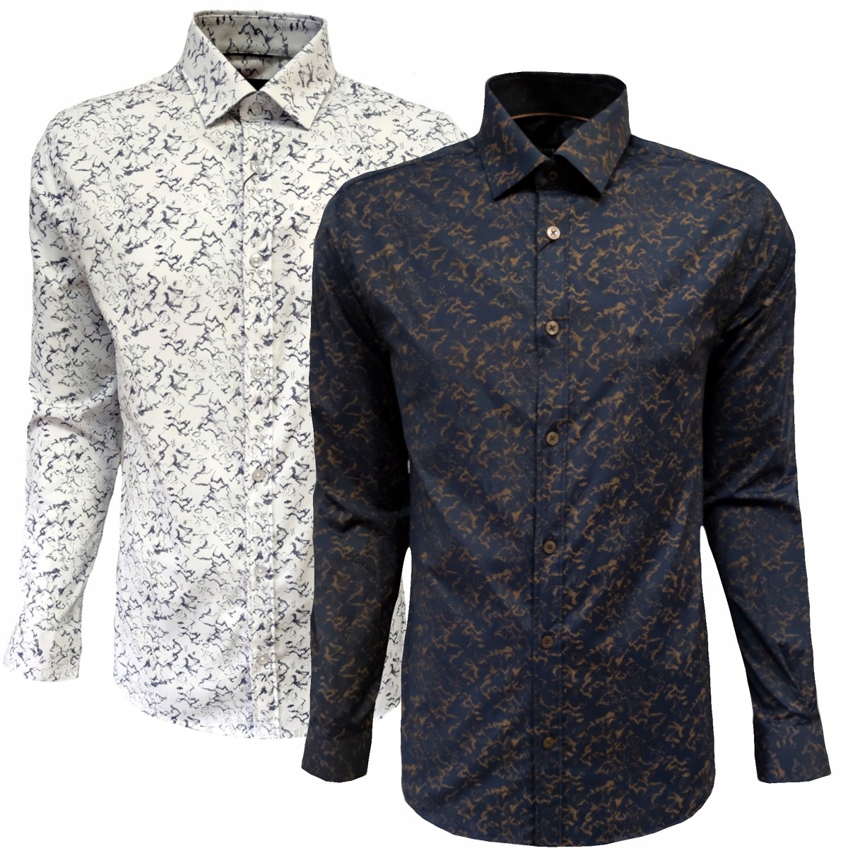 KOSZULA BIAŁA WIZYTOWA CASUAL FIT-REGULAR 4XL Fason slim