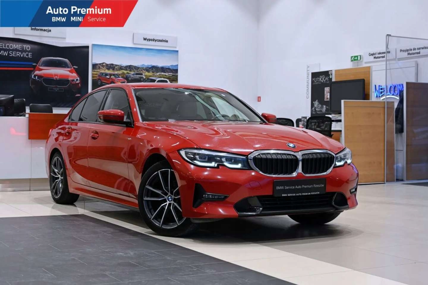 BMW Seria 3 320i FV23LED Fog lightsFotel SportowyReflektory LED 2.0
