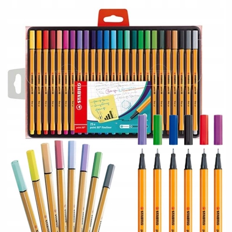 

Cienkopis Stabilo Point 88 25szt P8825-1