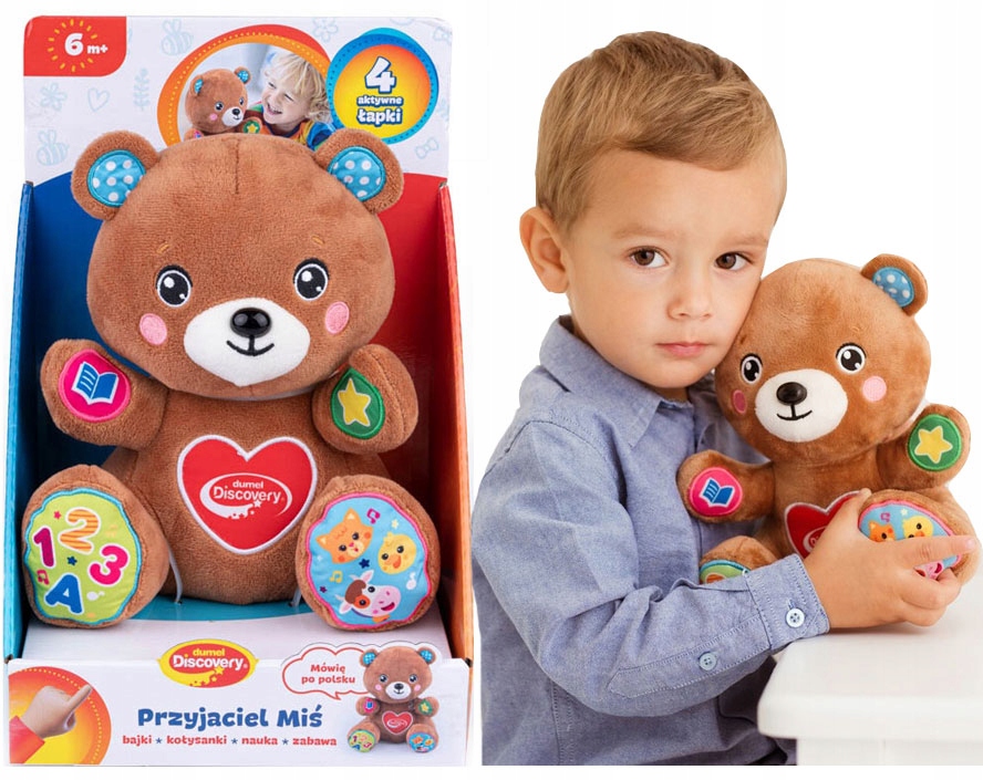 

Dumel Przyjaciel Miś maskotka uczy mówi bajki Pl