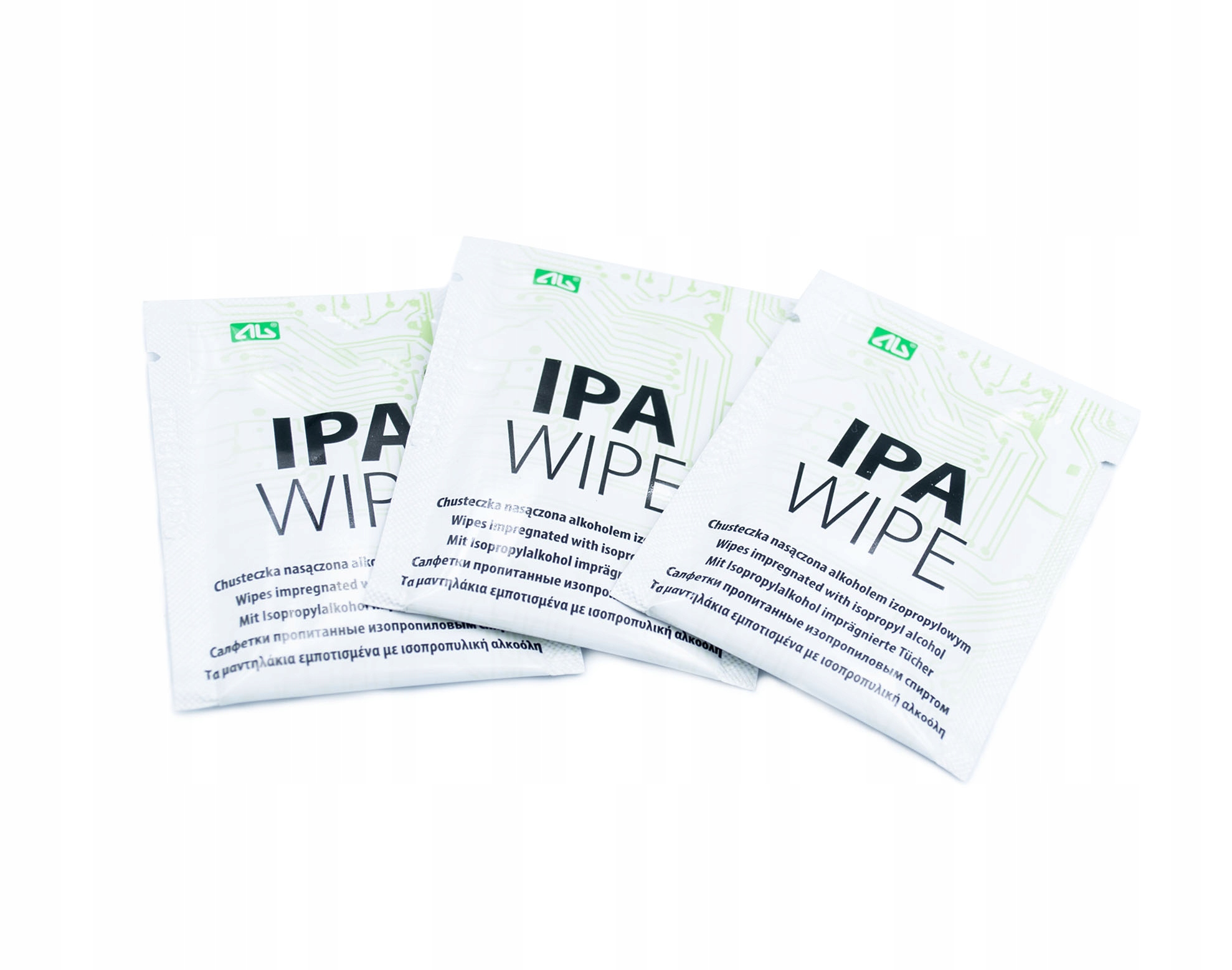 

Ściereczki Ipa Izopropylowe 99,9% 3 Sztuki