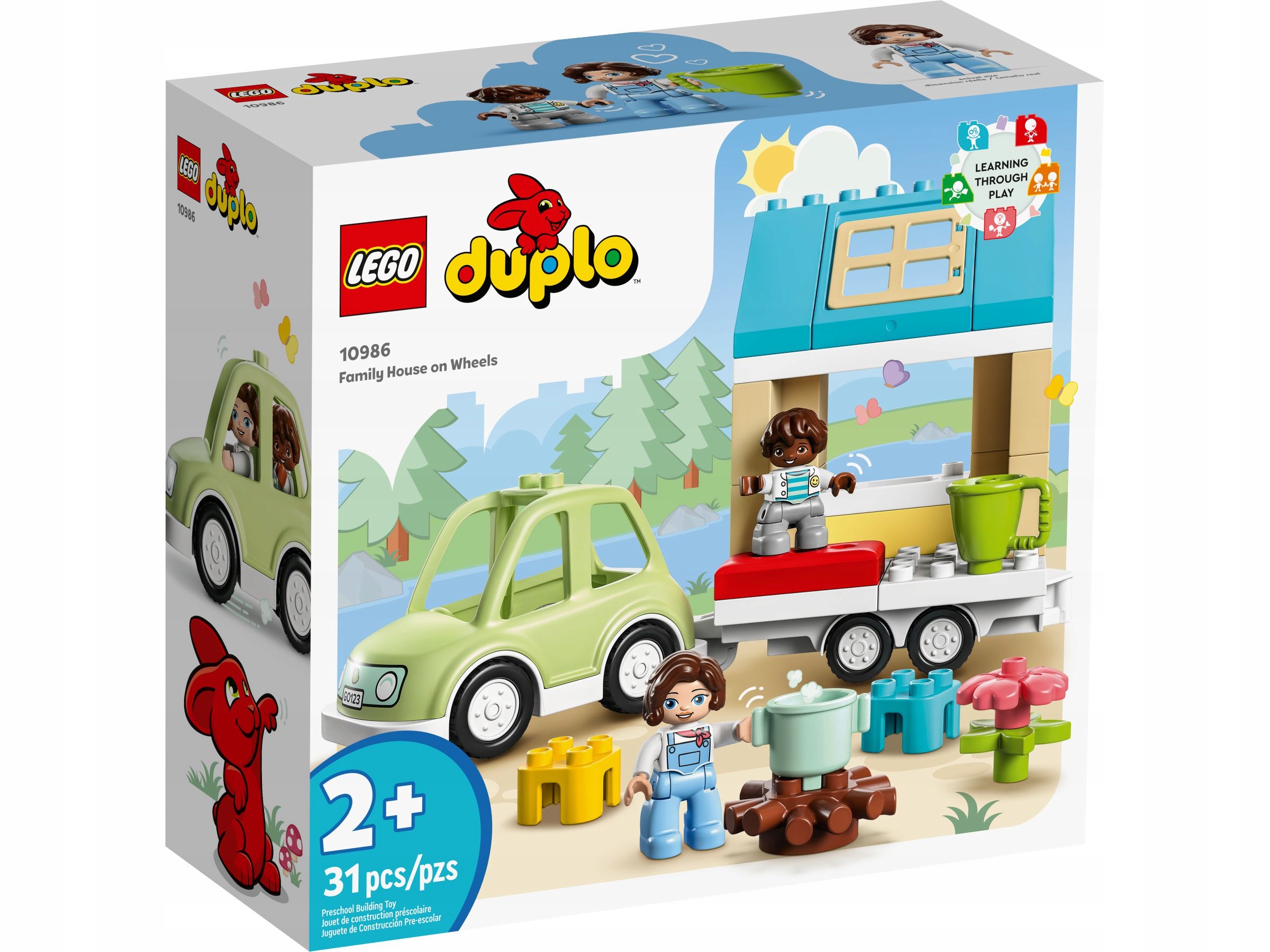 Lego 10986 Duplo – Rodinný Dům Na Kolečkách