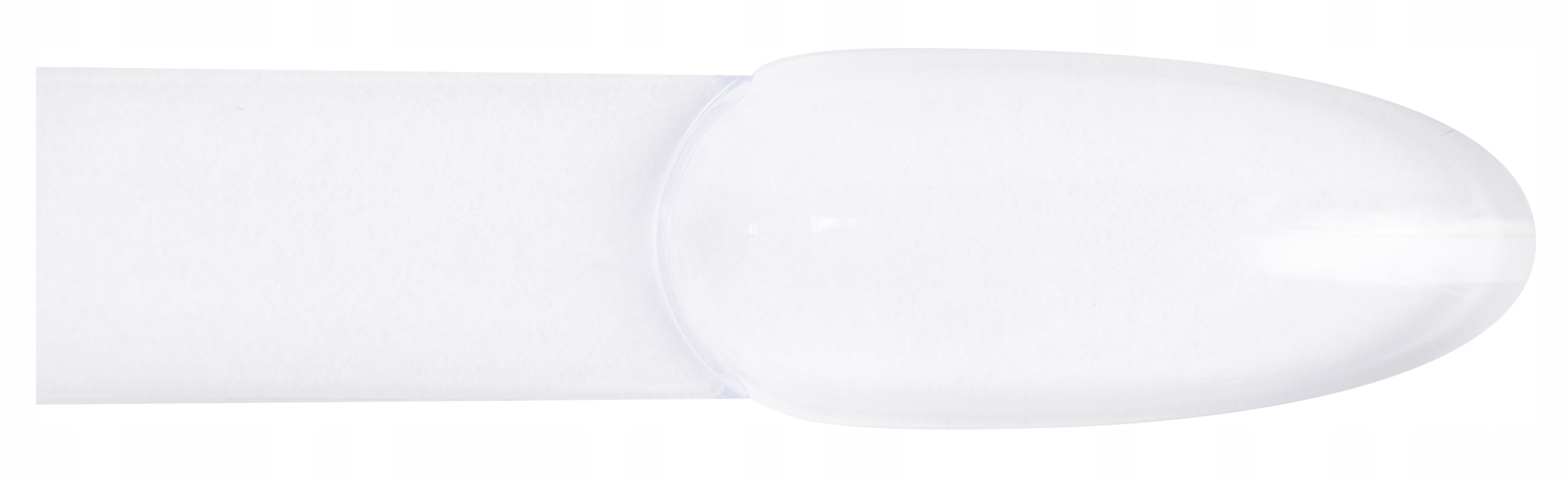 Wzornik do Paznokci na Kole Migdał Przezroczysty Wachlarz 50 Tipsów Kolor bezbarwny