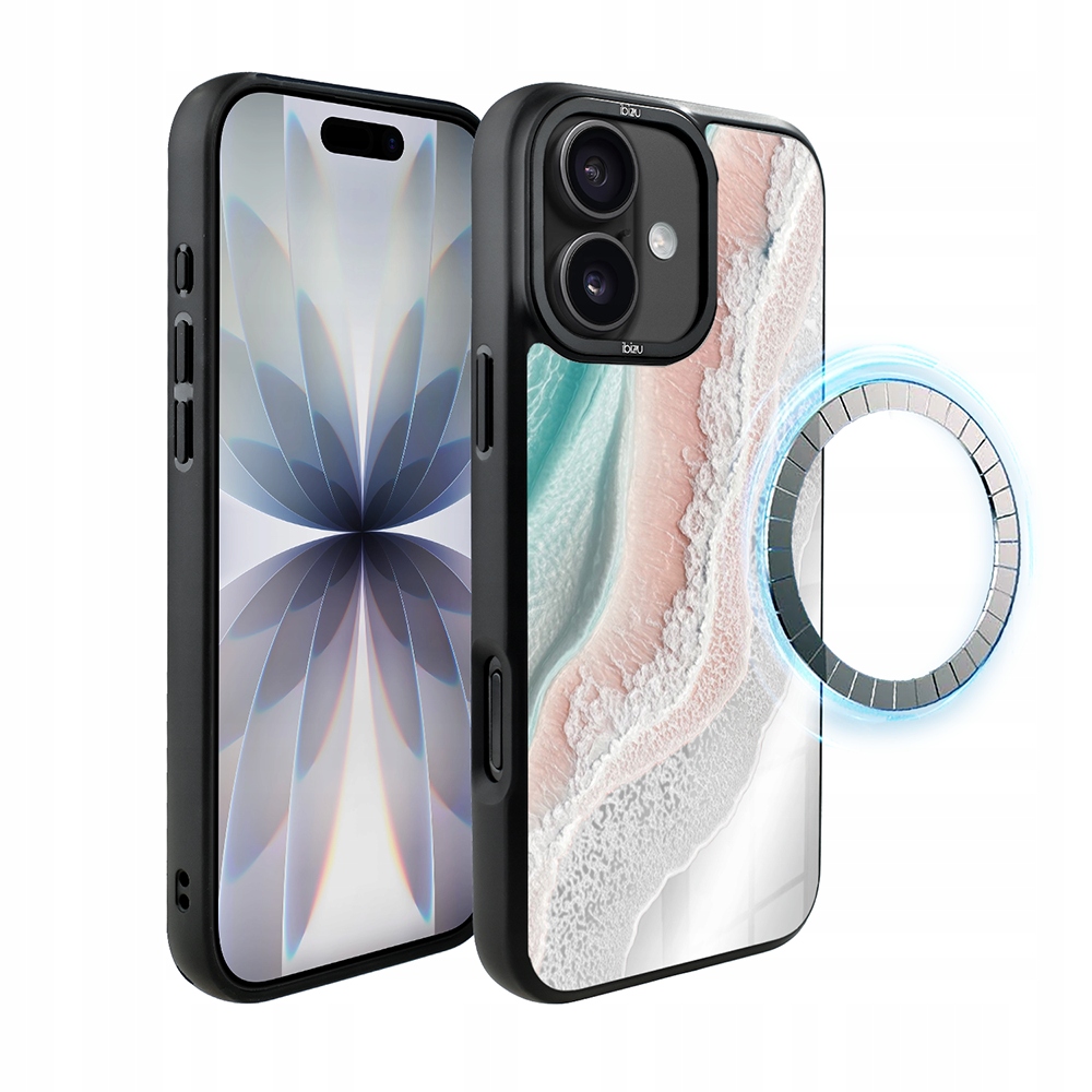Pouzdro pro iPhone 17 Ibizu DropGuard Matt s MagSafe, Rajská vlna