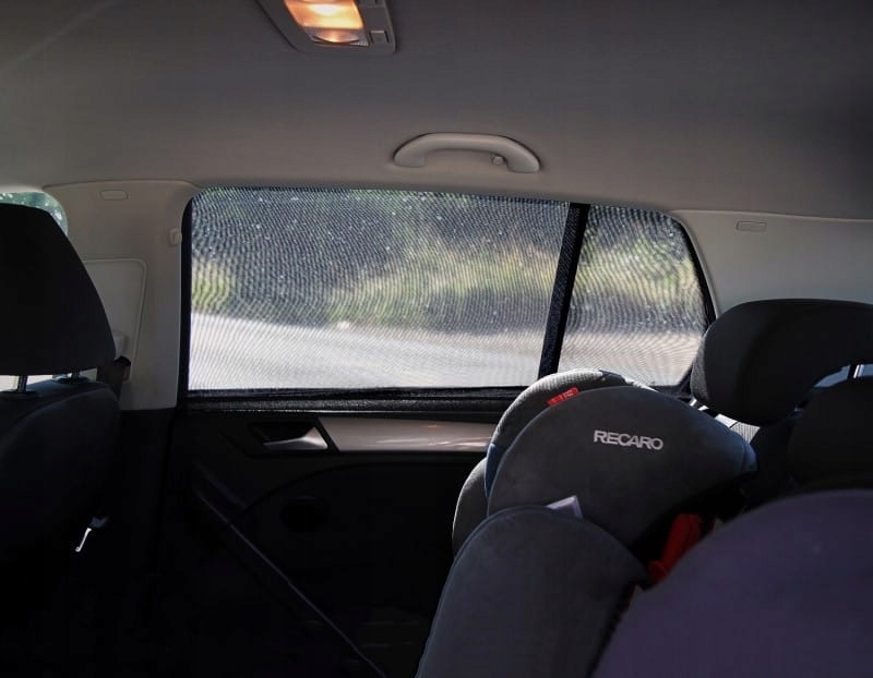 2 OSŁONKI PRZECIWSŁONECZNE Do SAMOCHODU LITTLELIFE Kolor czerń