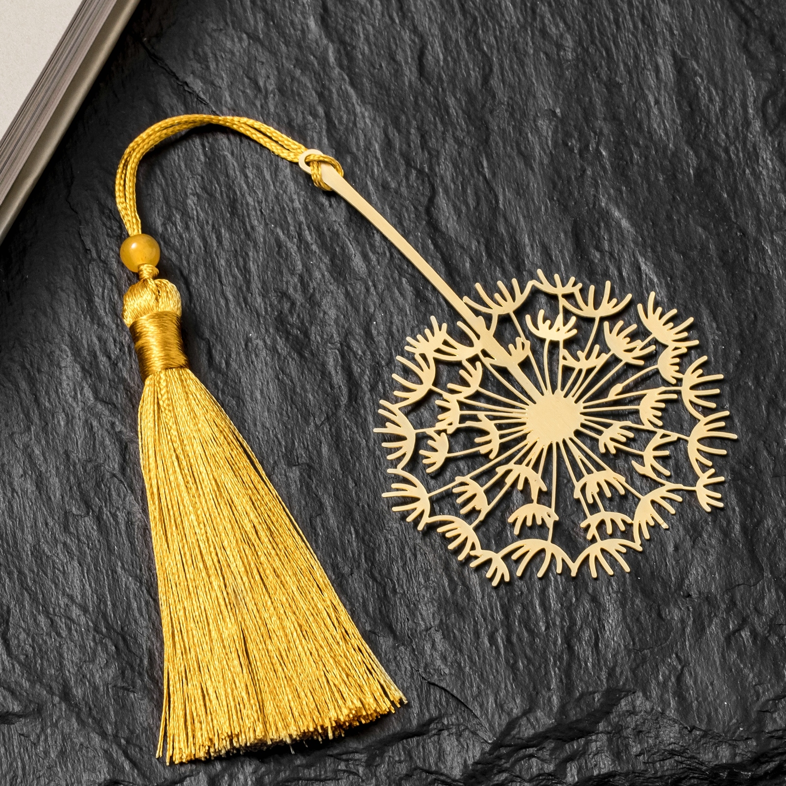 DMUCHAWIEC ZAKŁADKA DO KSIĄŻKI METALOWA DELIKATNA Marka Inna