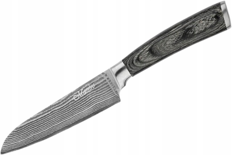 Japonský nůž Santoku 5' Ocel Damasceńska MR-1482