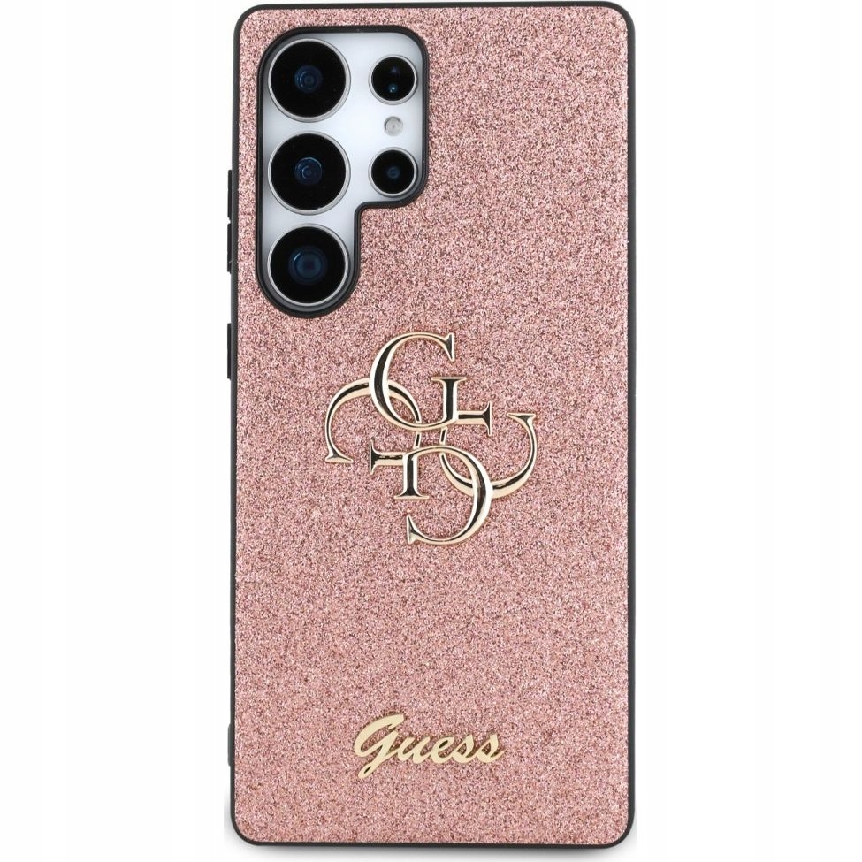 Pouzdro pro Galaxy S25 Ultra, Guess, elegantní zadní kryt, pevný obal