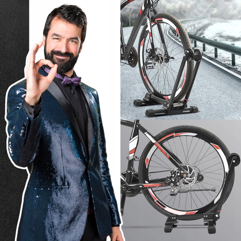 STOJAK ROWEROWY PARKING NA ROWER DO ROWERU UCHWYT UNIWERSALNY SKŁADANY 30kg Rodzaj jednopoziomowy