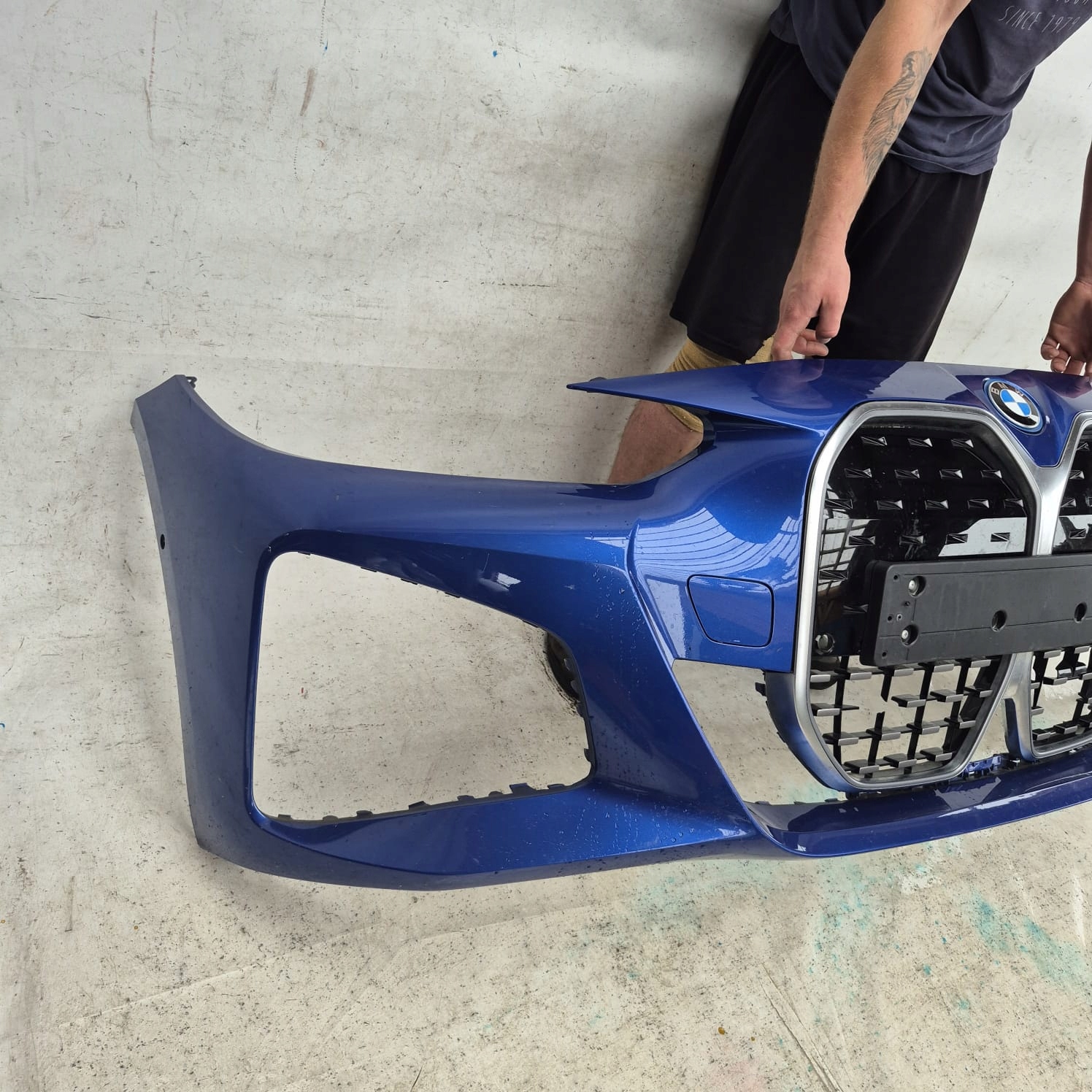 BMW 4 G26 GRAN COUPE m-packet 21- bumper front front PDC 9881896