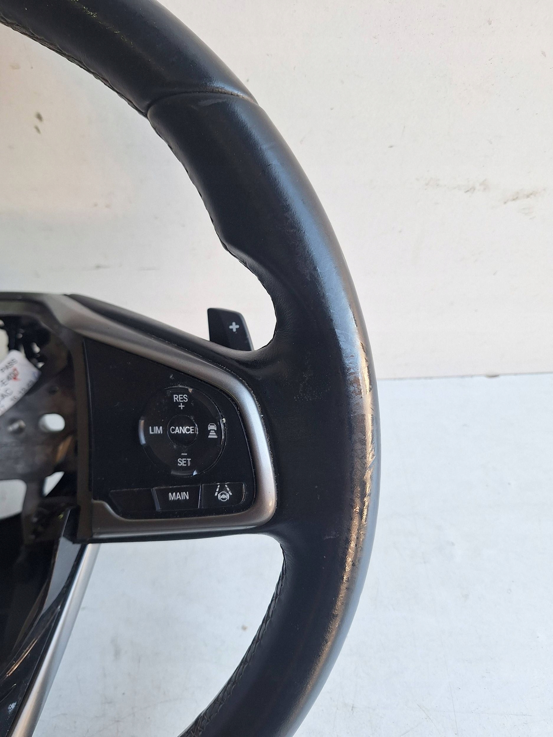 HONDA CIVIC X 17-21 steering wheel, leather + with shifting
