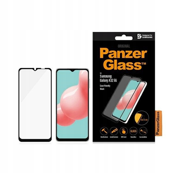 PanzerGlass E2E Regular Etui do Samsung A32 5G, Kolor Czarny, 7252
