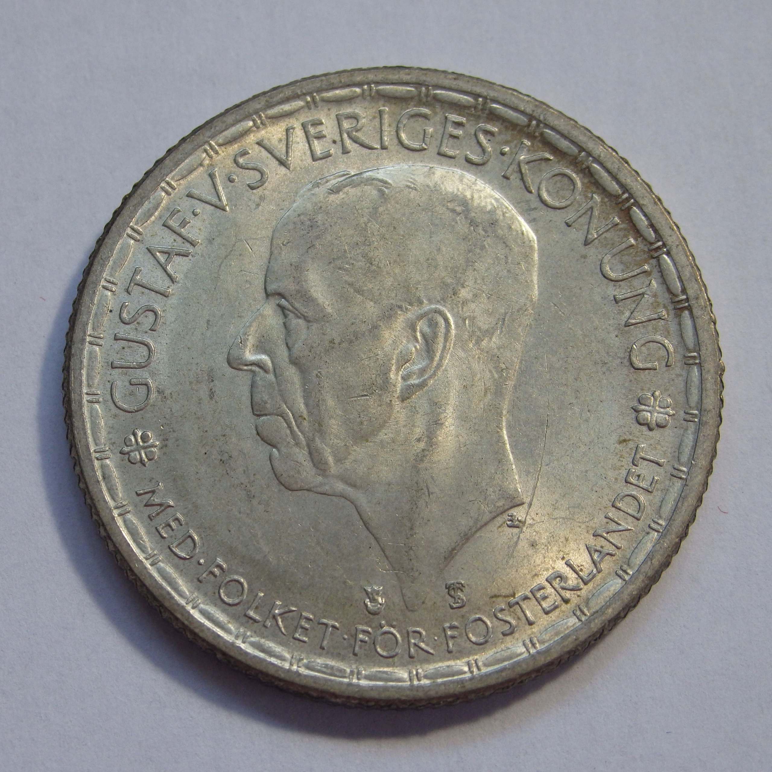 2 Korony, Szwecja, 1945r. Ag M2405