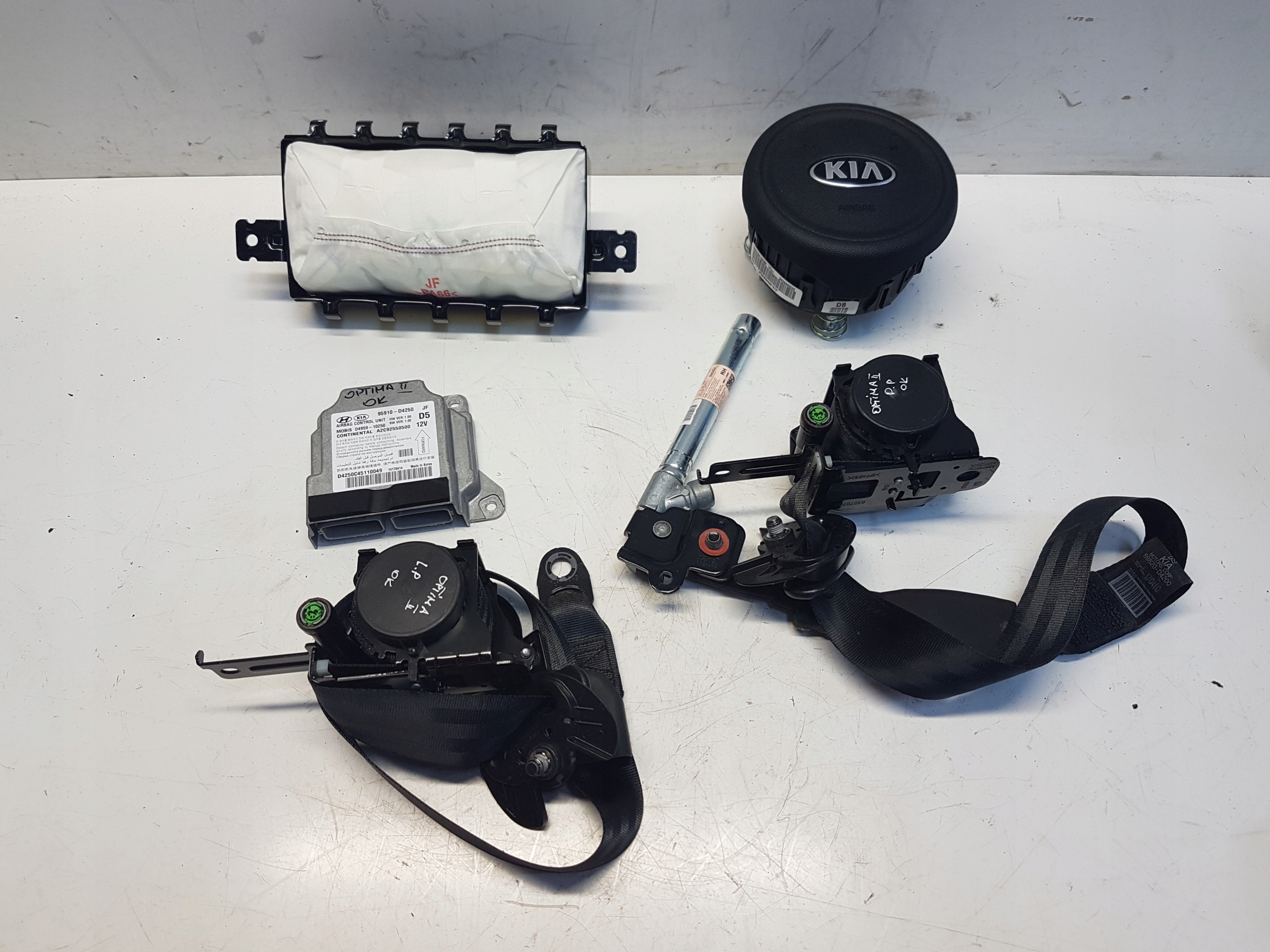 KIA OPTIMA IV подушка безопасности комплект ремни