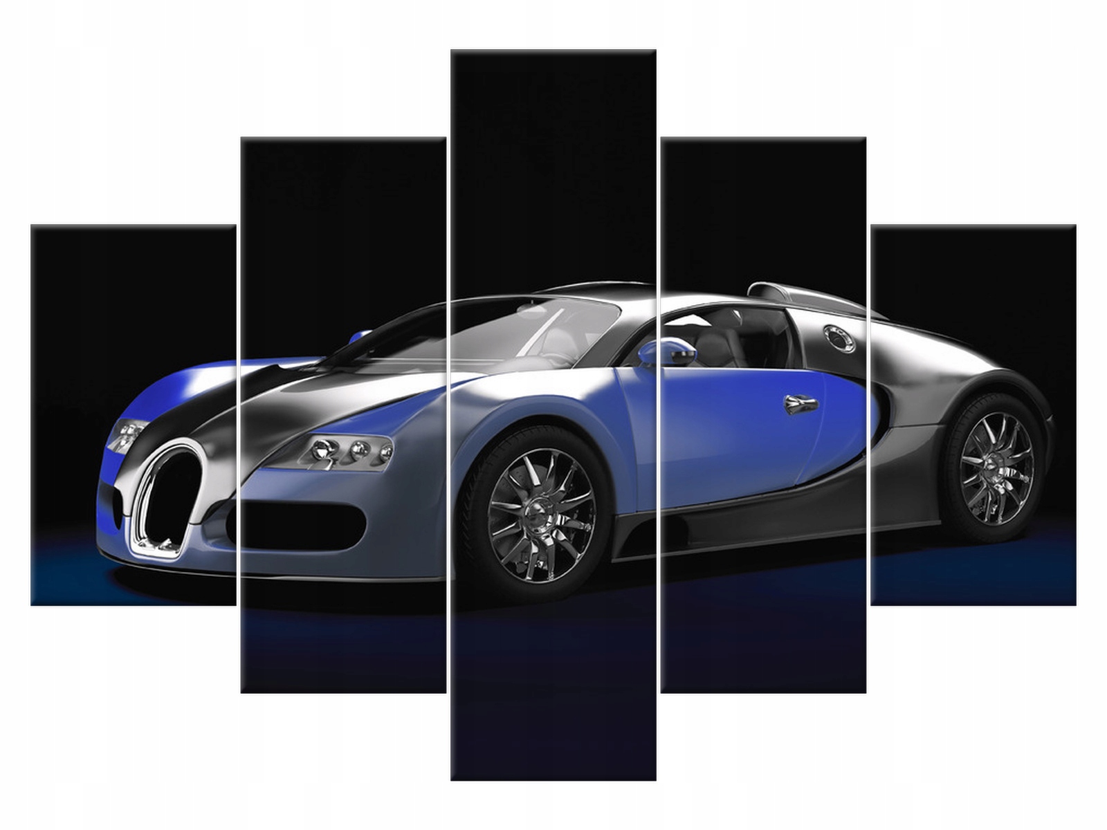 

Obraz Błękitne Bugatti Veyron 150x105 2378A_5H