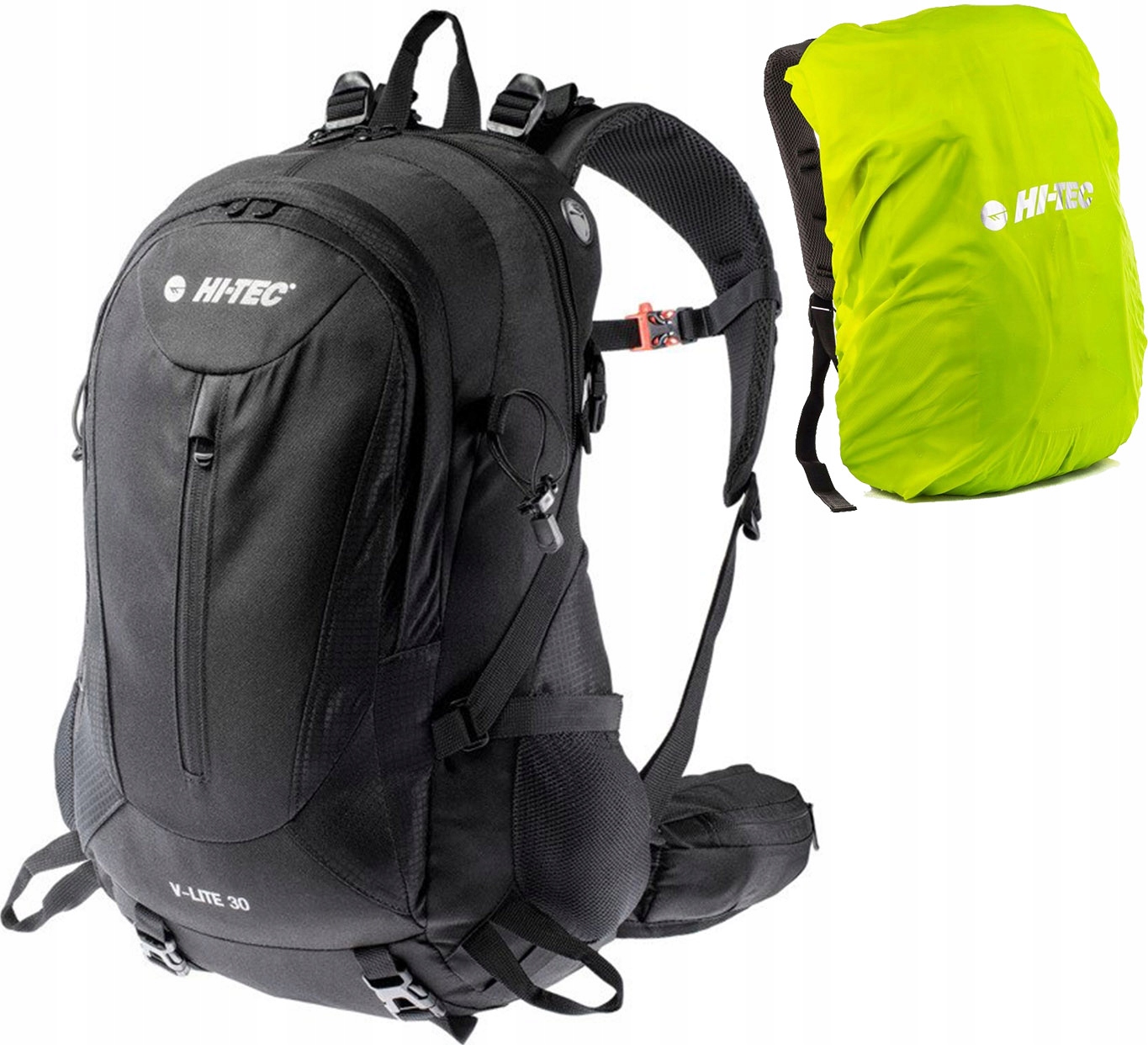 

Plecak Turystyczny + Pokrowiec 30L Hi-tec Aruba !