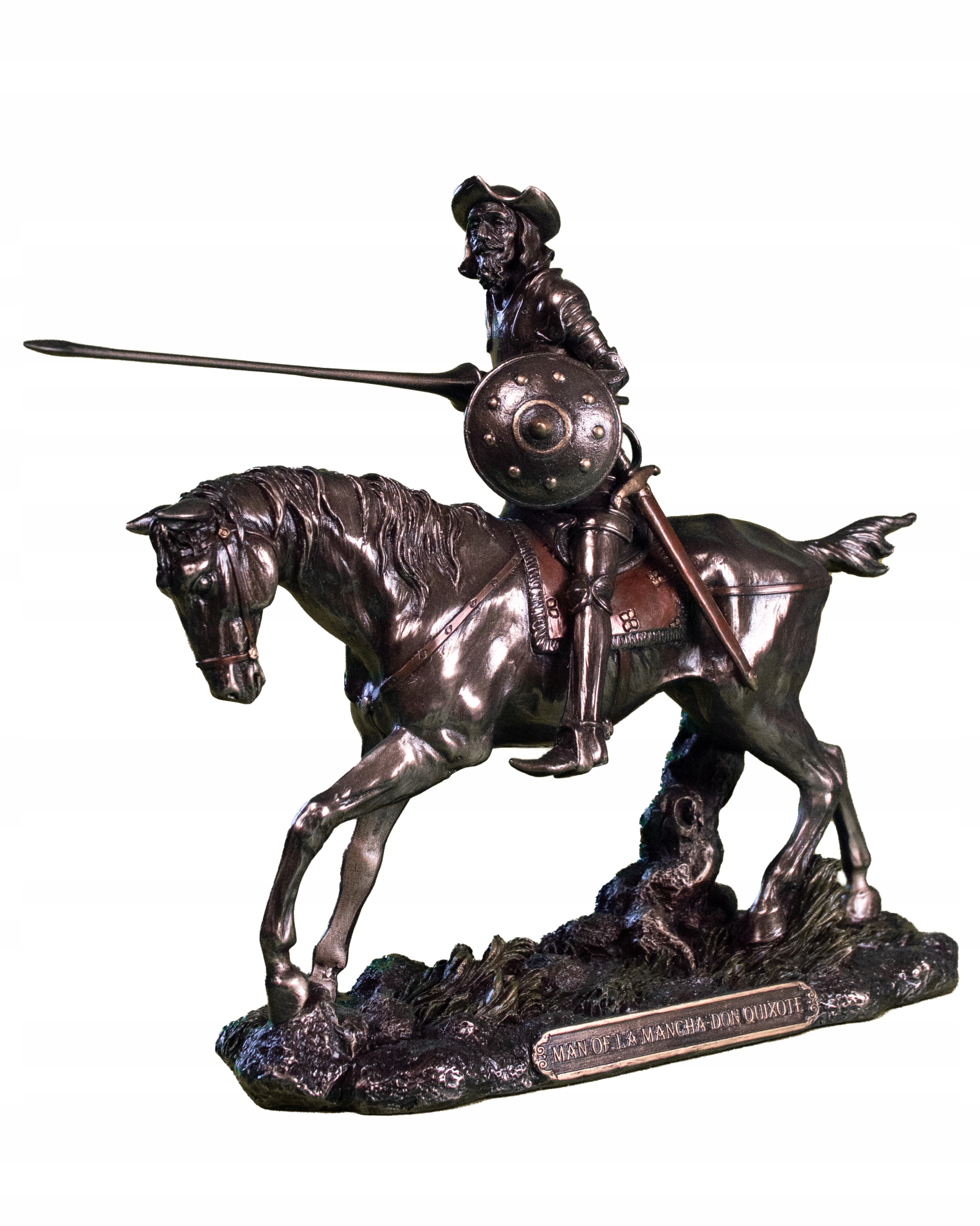 Figurka Dona Kišota Don Quijote z románu Miguela de Cervantese Veronese