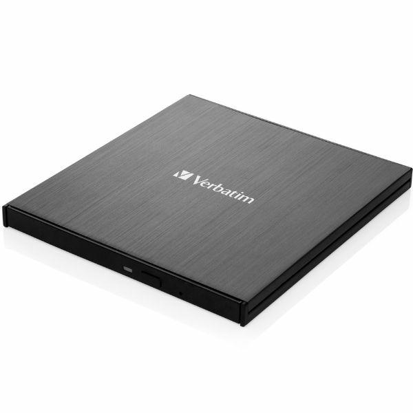 Verbatim Externí nahrávač SlimlineBlu-ray kabel Usb 3.0 černý/černý
