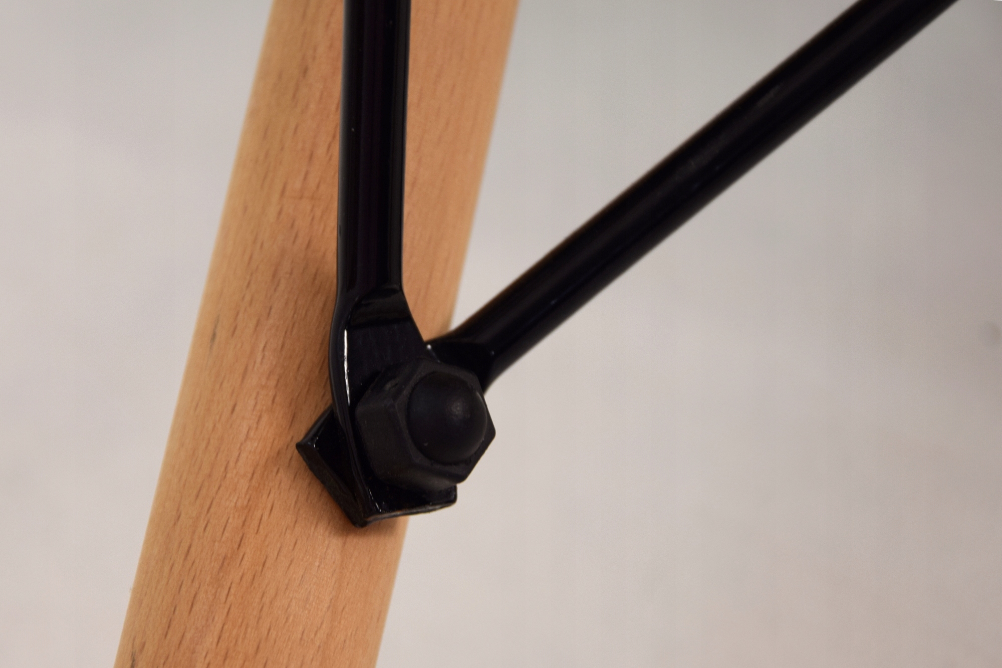 Rozkładany stół 80x120/160 cm + 4 krzesła SCANDI Wielkość stołu 6 osobowy