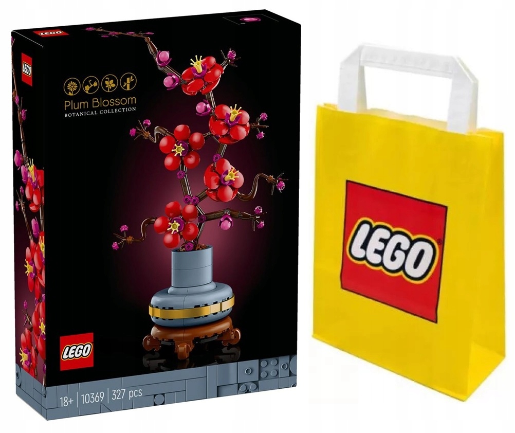 Lego Botanicals 10369 Kwiat śliwy Torba Lego