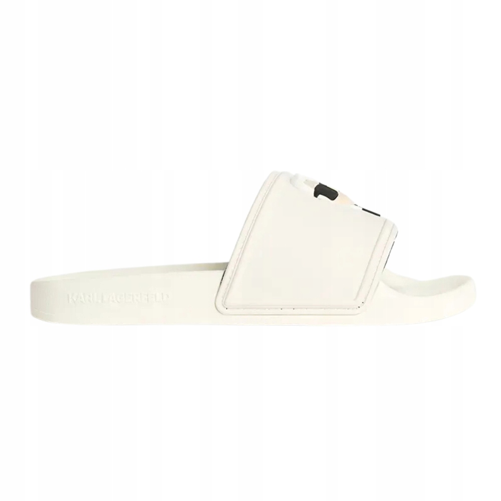 Karl Lagerfeld Bílé dámské nazouváky Kondo 2.0 Karl Nft 36