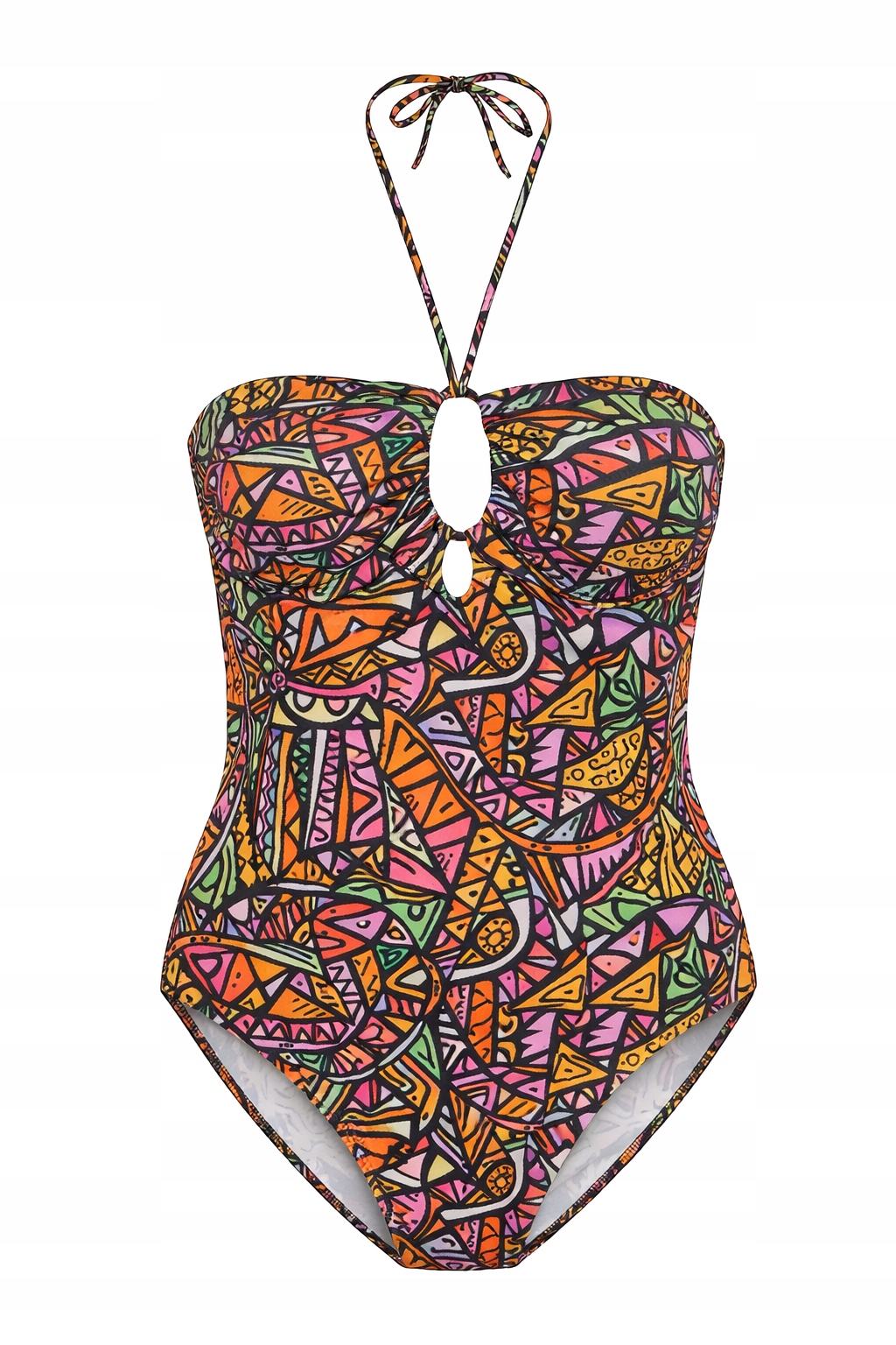 Banana Moon Jednodílné Plavky S Aztéckým Vzorem L I4A